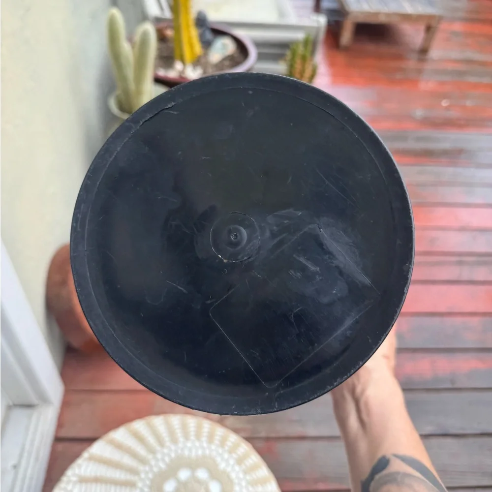 PLAS-TEX VINTAGE MID CENTURY MODERN ATOMIC BLACK ICE BUCKET BARWARE